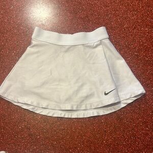 Nike White Athletic Skirt